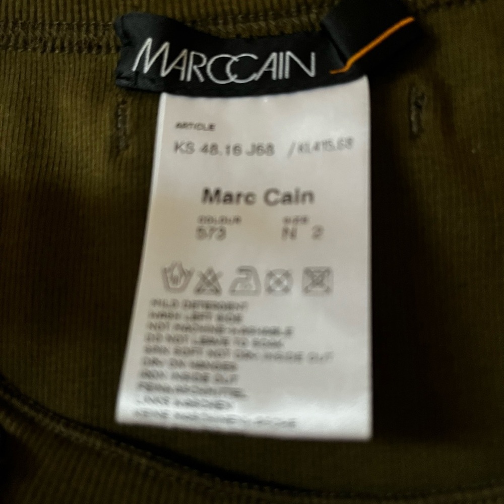 Marc Cain Embroiled Top Sz 2 - Picture 9 of 10
